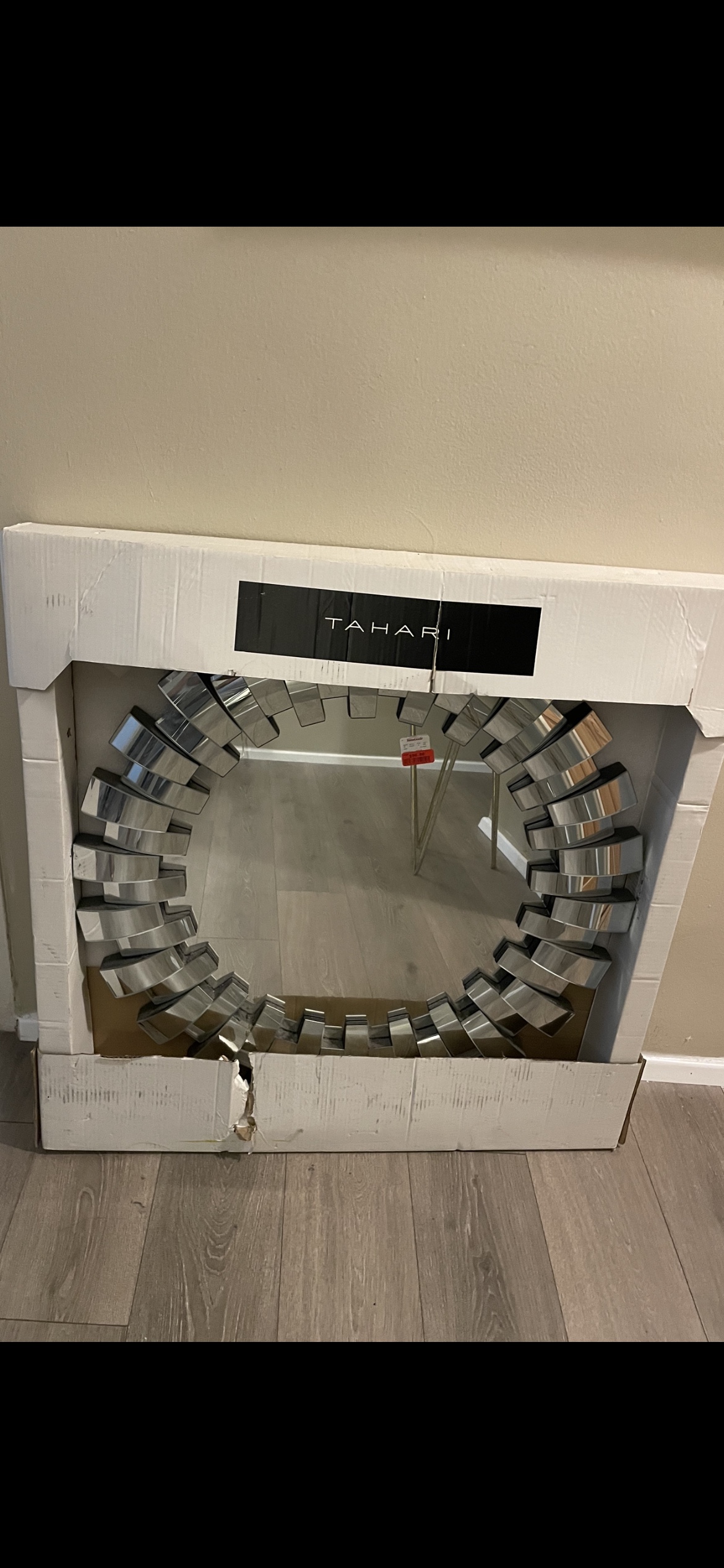 Round Glass Mirror