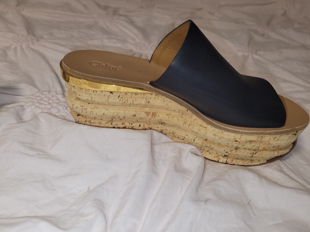 Chloe cork platform wedges image indicator(3)