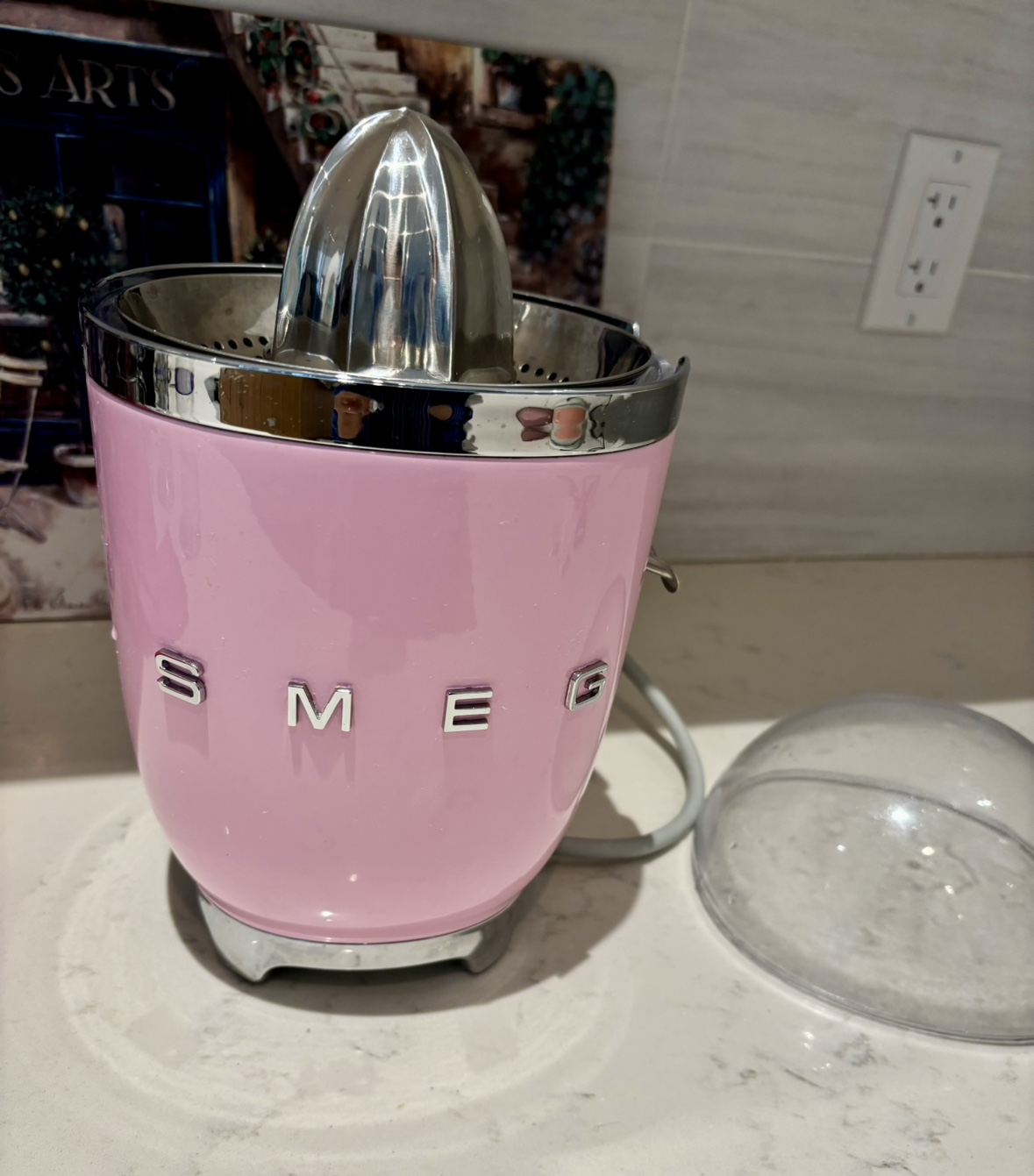 Smeg Pink Citrus Juicer image indicator(2)
