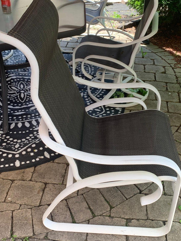 6 Outdoor chairs - photo 5
