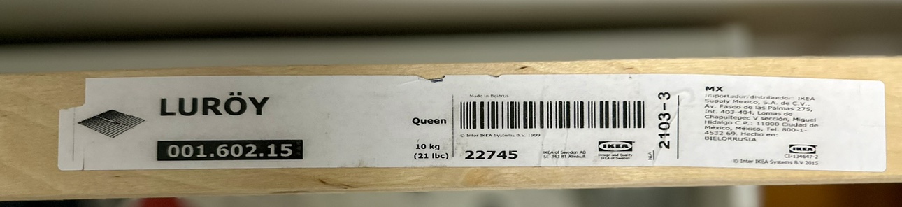 Ikea Queen MALM bed frame with storage and mattress - photo 4