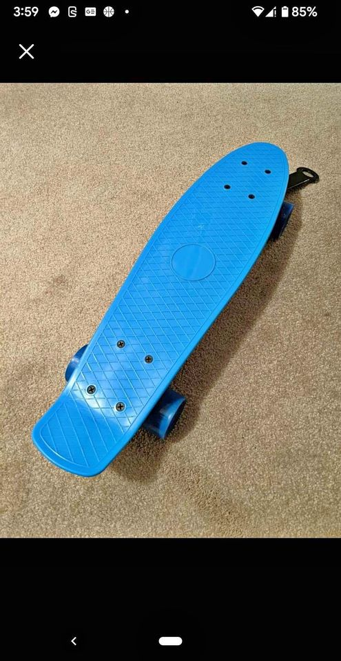 NEW kids small vintage retro style skateboard REG $60 thumbnail