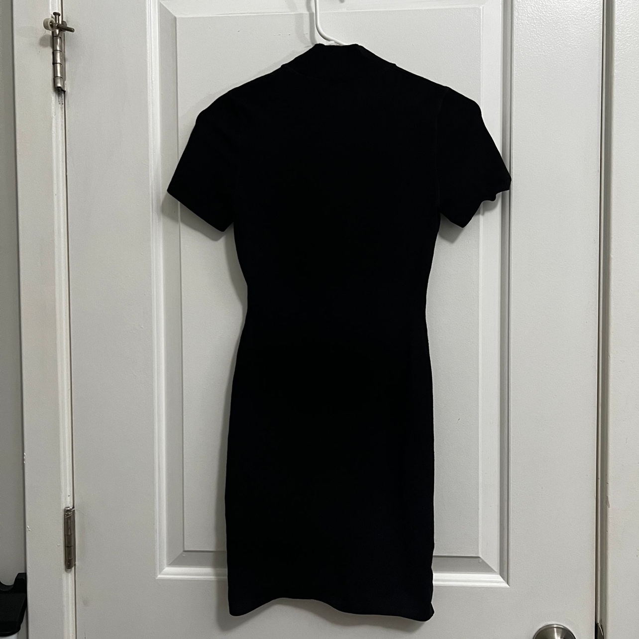 Authentic Alexander Wang mock neck tee dress in bodycon knit - photo 3