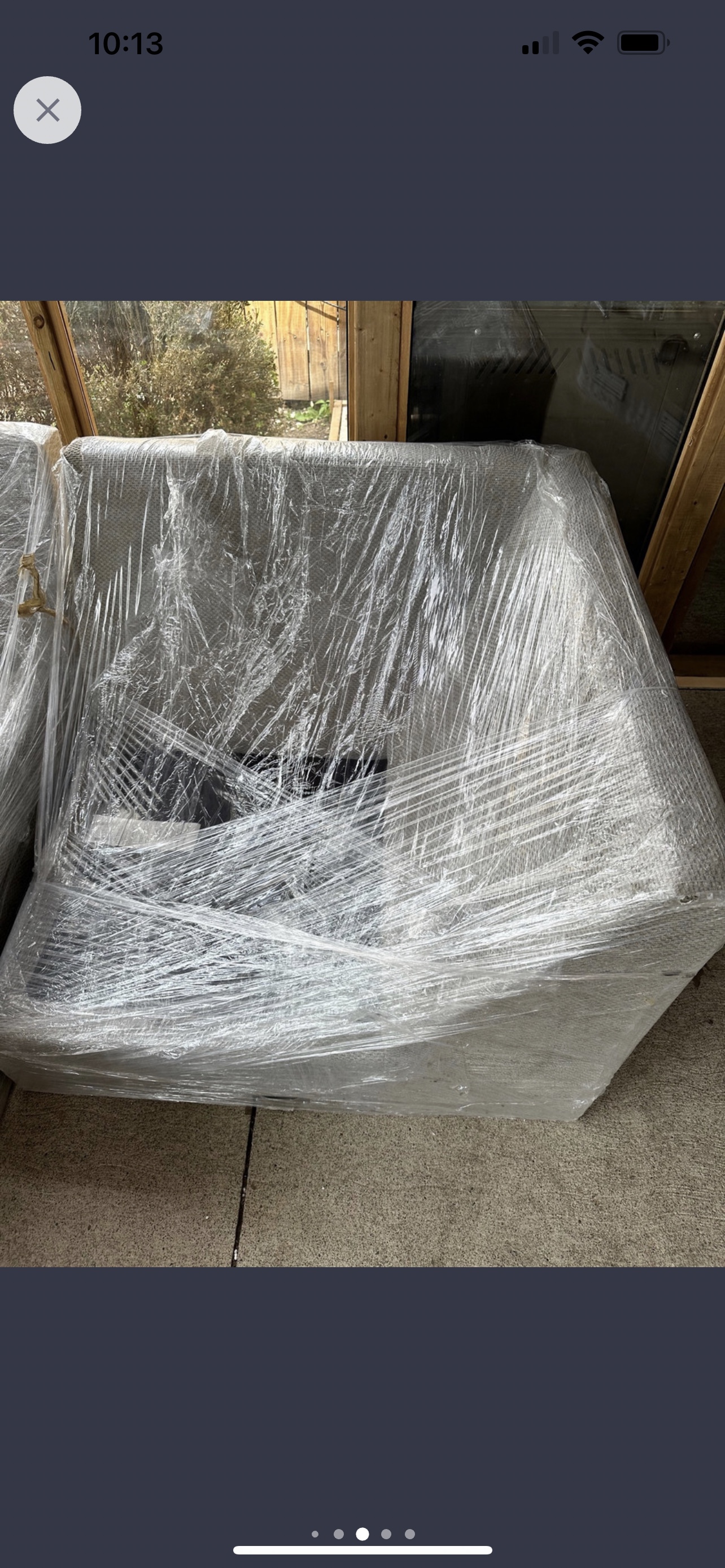 Six seater sectional couch with cushions - photo 5