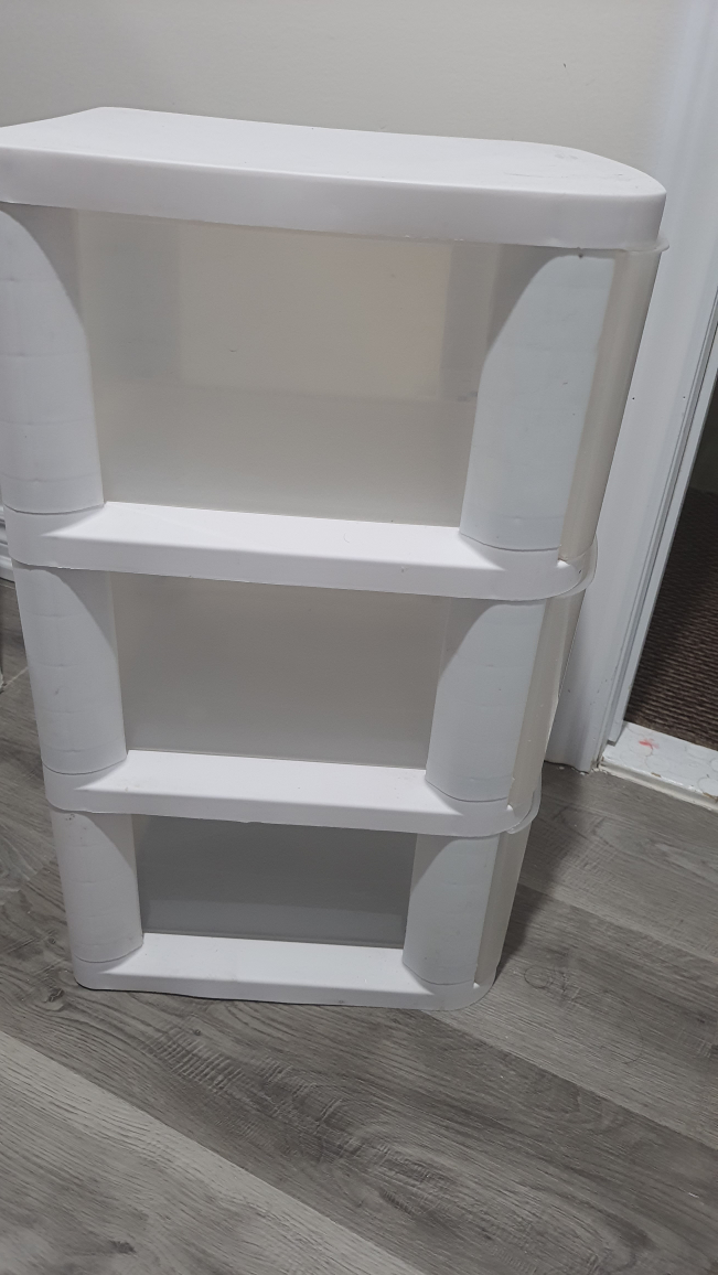 Clear 3 Drawer Storage Chest System - photo 2