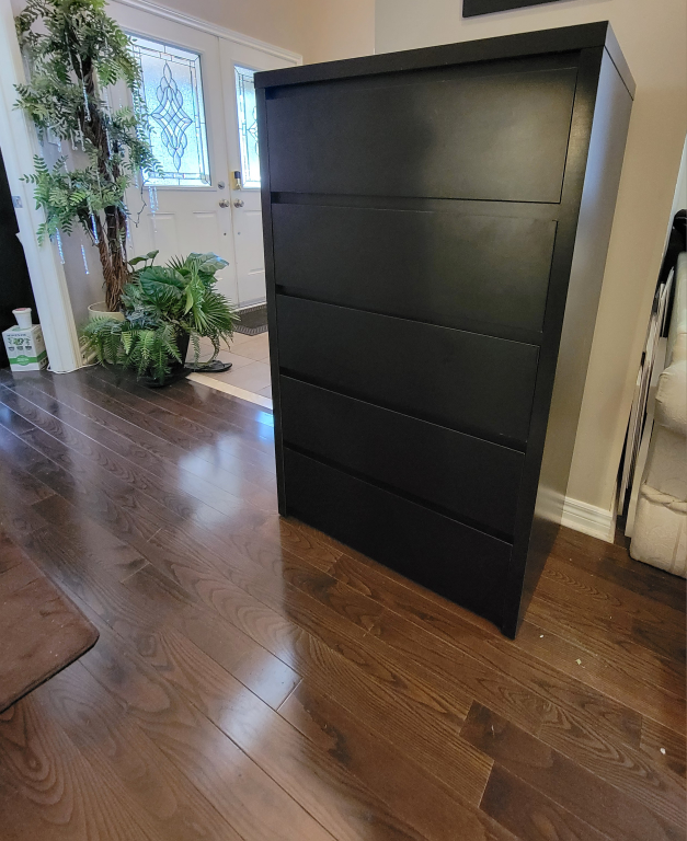 5 drawer chest from Ikea- Malm