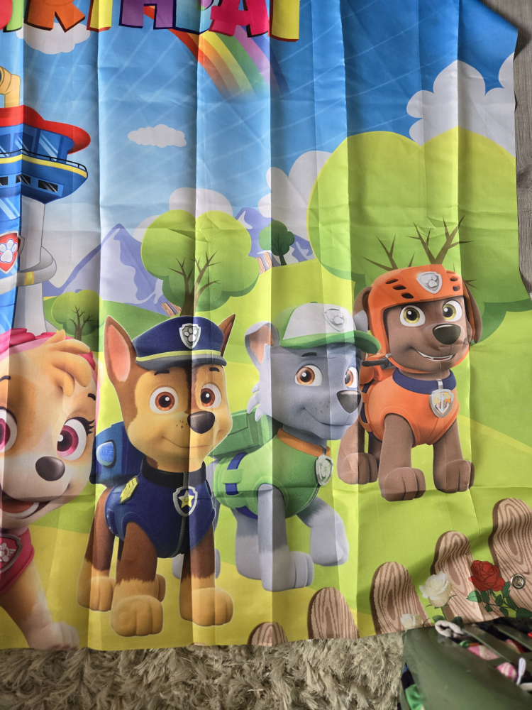 brsnd new large paw patrol happy birthday sign thumbnail