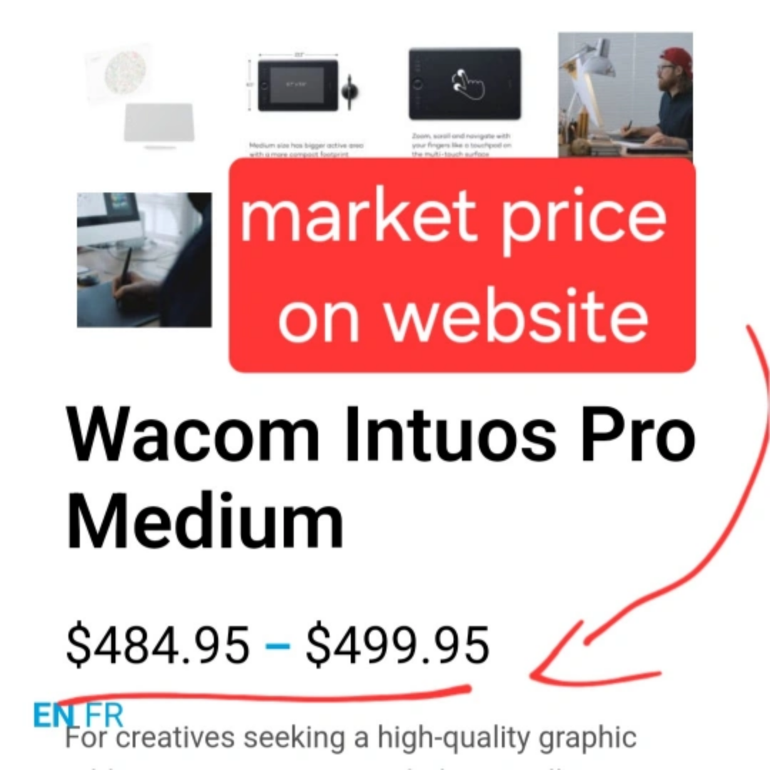 New Wacom Intuos Pro 13.3x8.6x0.3 - photo 3