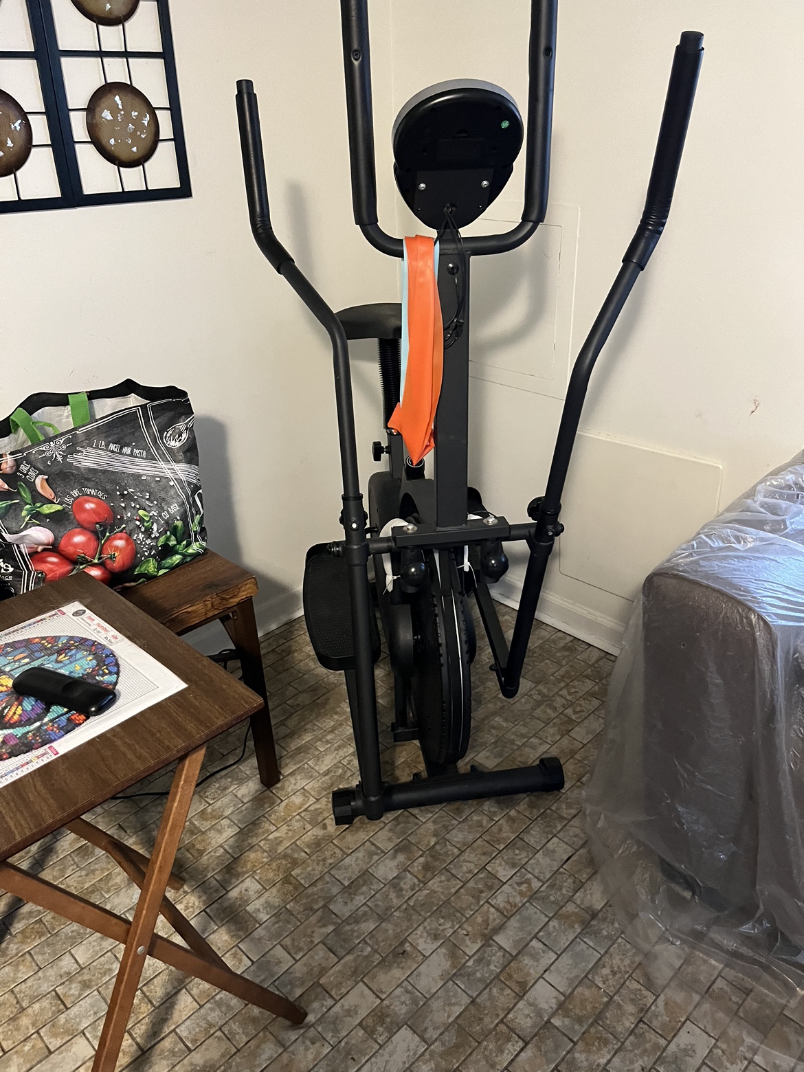 Elliptical and bicycle