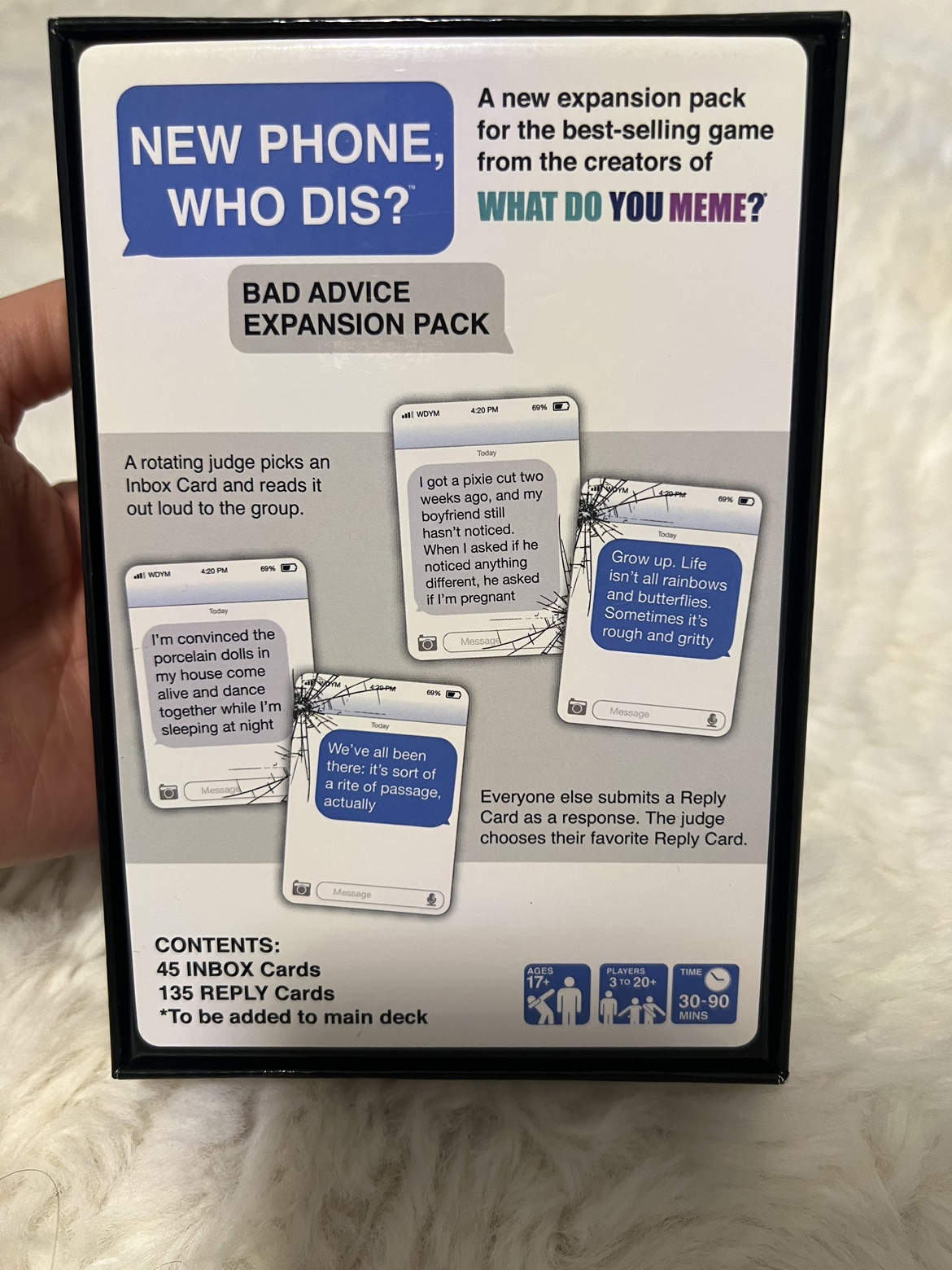New phone who dis? bad advice expansion pack - photo 2