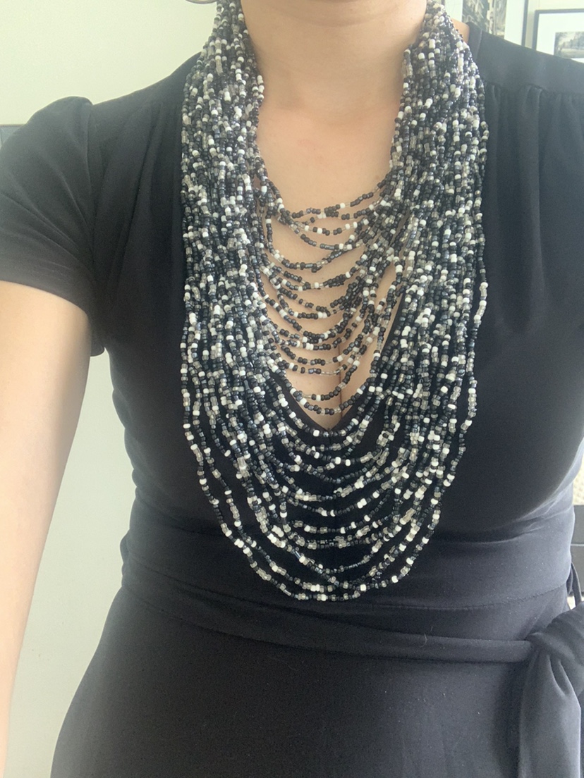 Heavily beaded necklace from Thailand 🧡 image indicator(2)