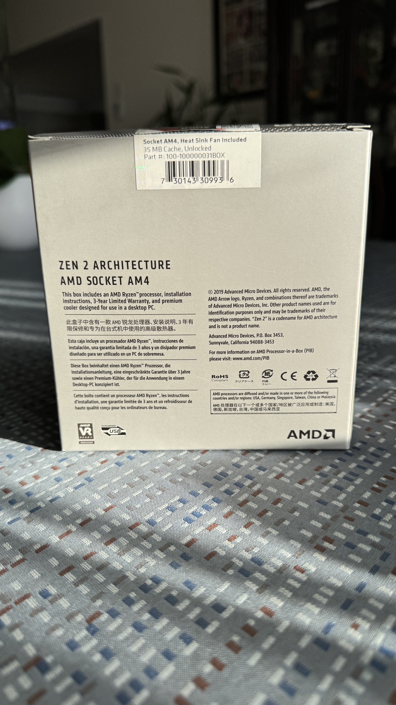 AMD Ryzen 5 3600 CPU - photo 3