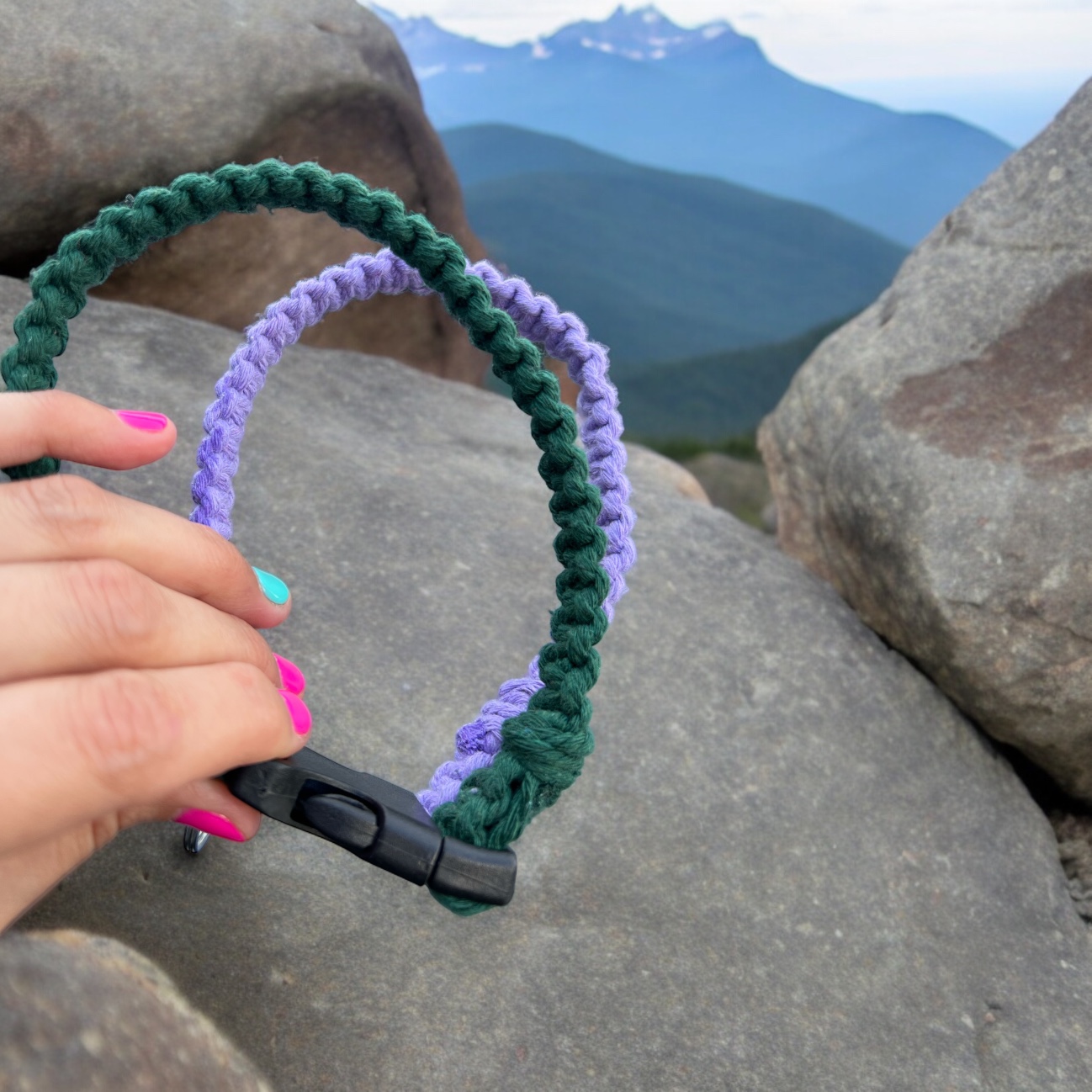 Handmade macrame collar for pets - photo 4