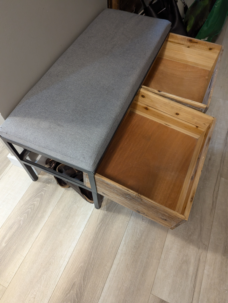 Modern Entryway Bench - photo 3