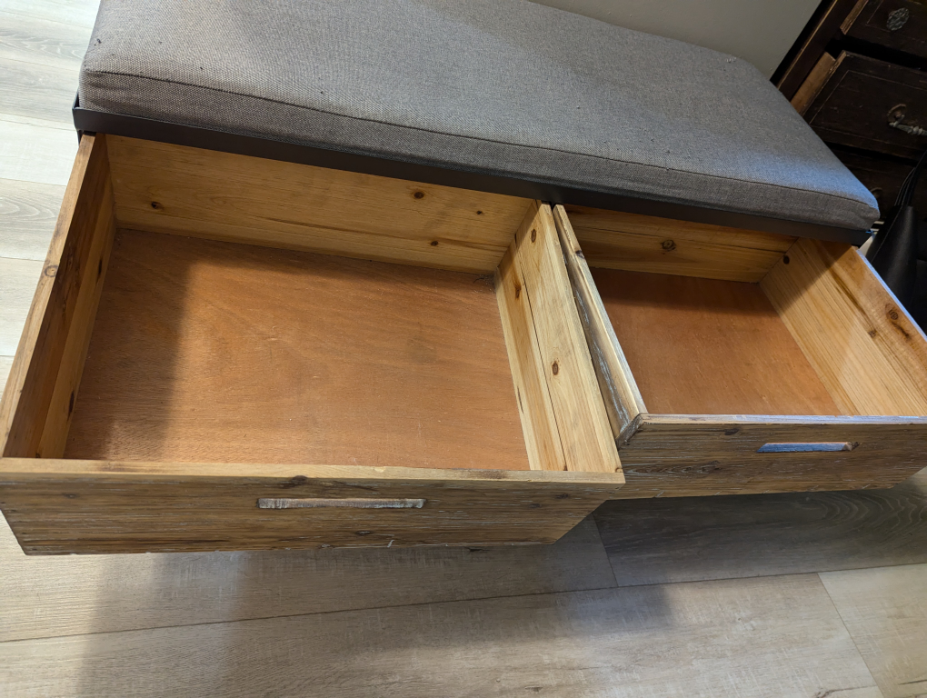 Modern Entryway Bench - photo 4
