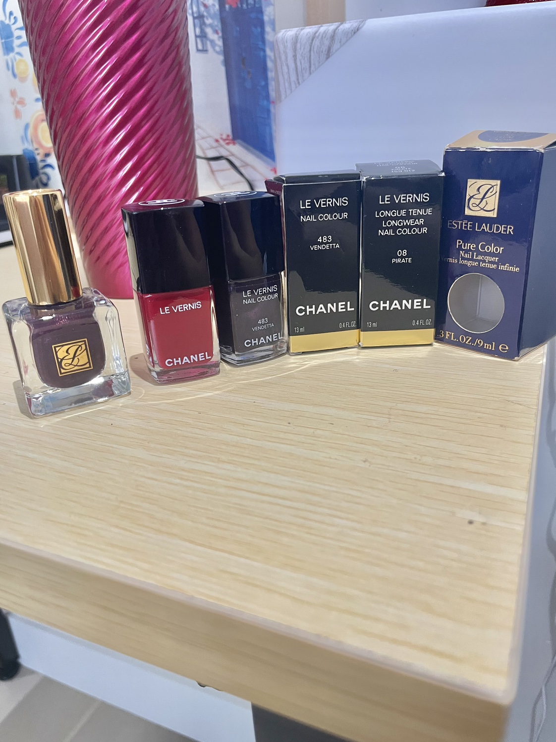 Chanel and Estee Lauder nail polish 3 for $10 - photo 2
