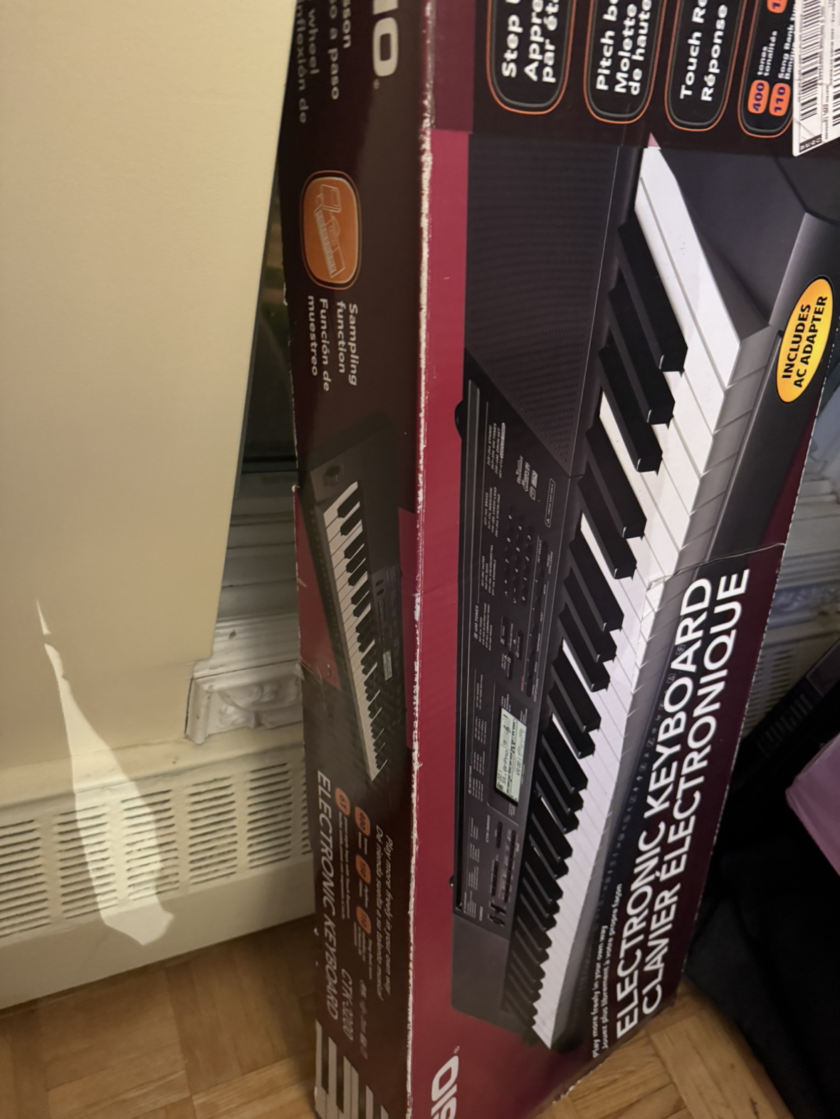KEYBOARD W/ Stand and brand new notebook - photo 2