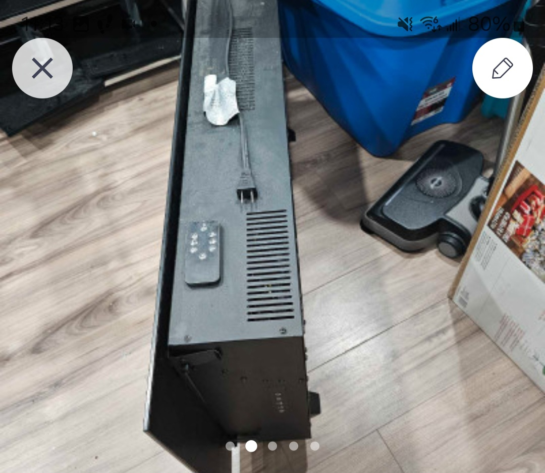 Electric fireplace image indicator(3)