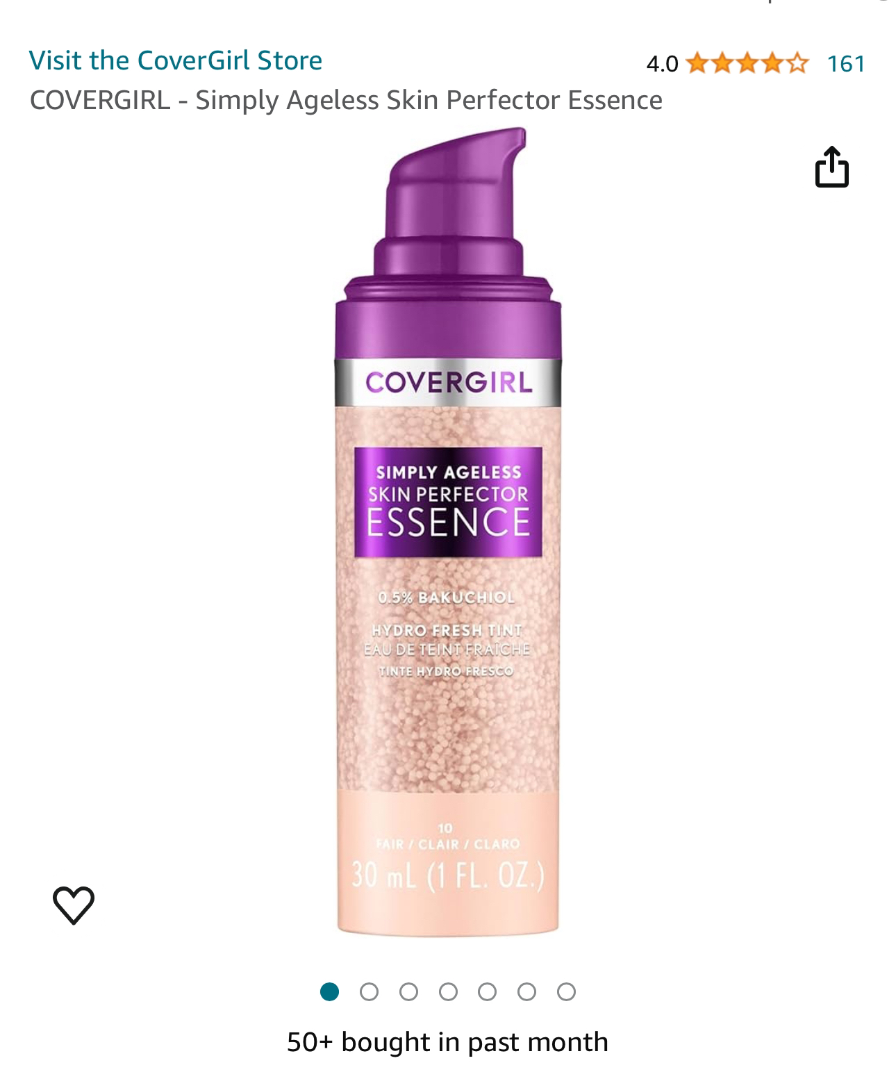 covergirl skin perfector essence