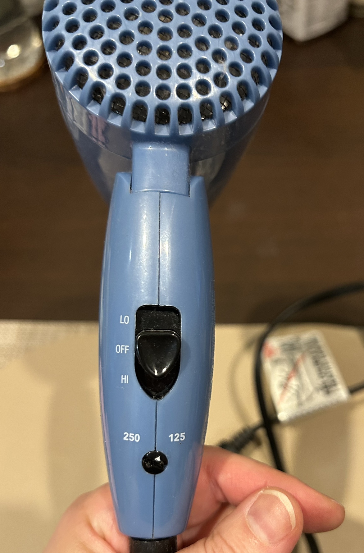Conair mini volts switch hair dryer - photo 2