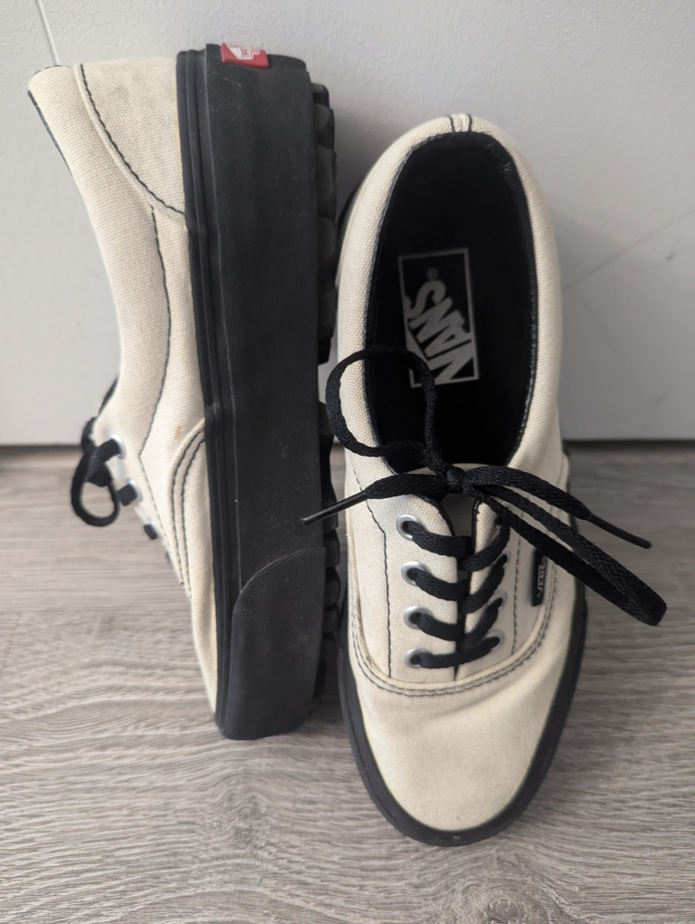 Vans Era Lug Platform Shoes Women's Canvas Chunky Low Sneakers image indicator(2)