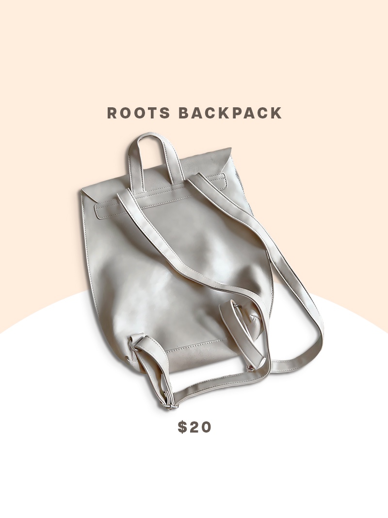 Roots Vegan Leather Backpack image indicator(2)