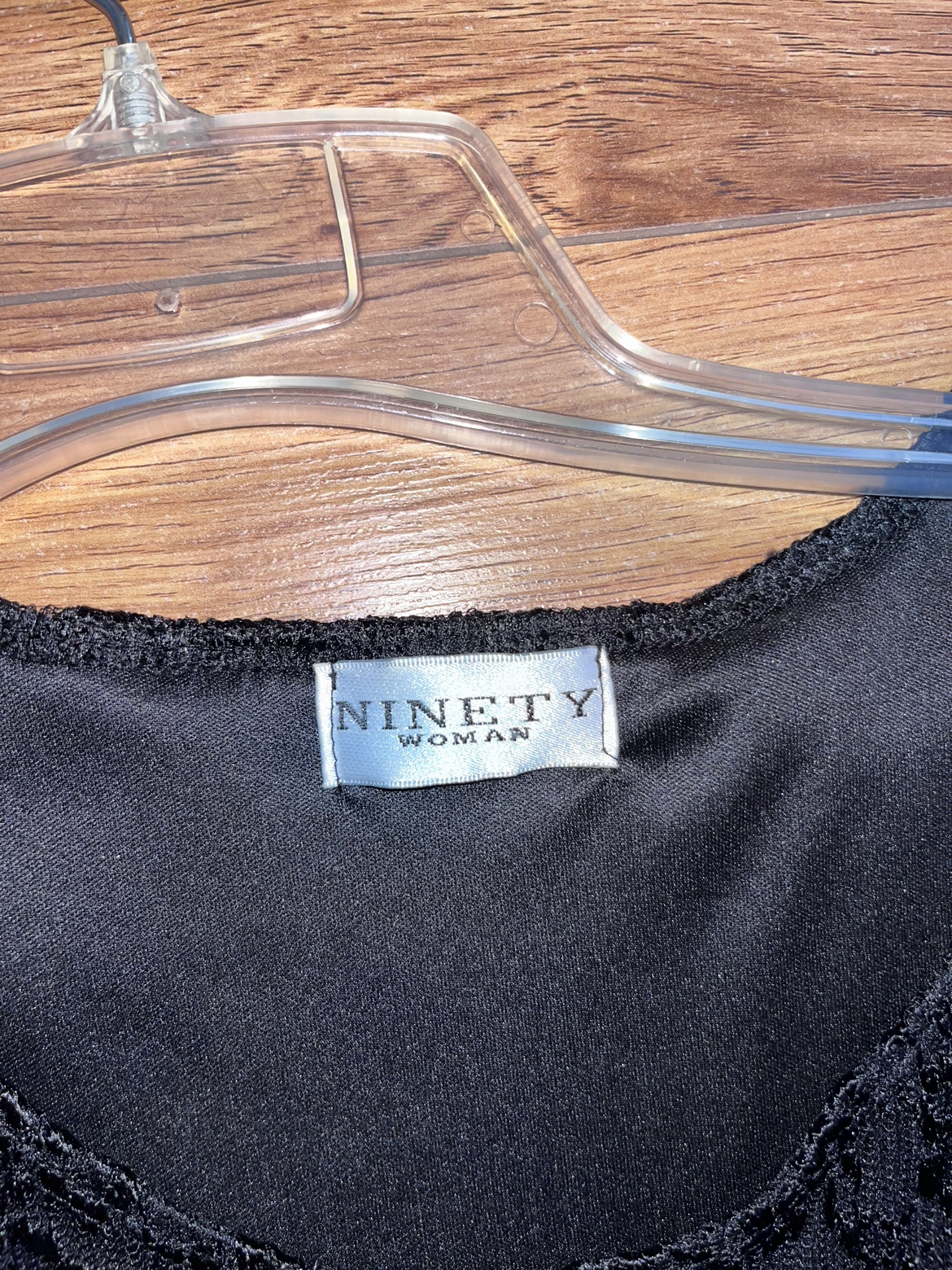 Black lace tank top - photo 2