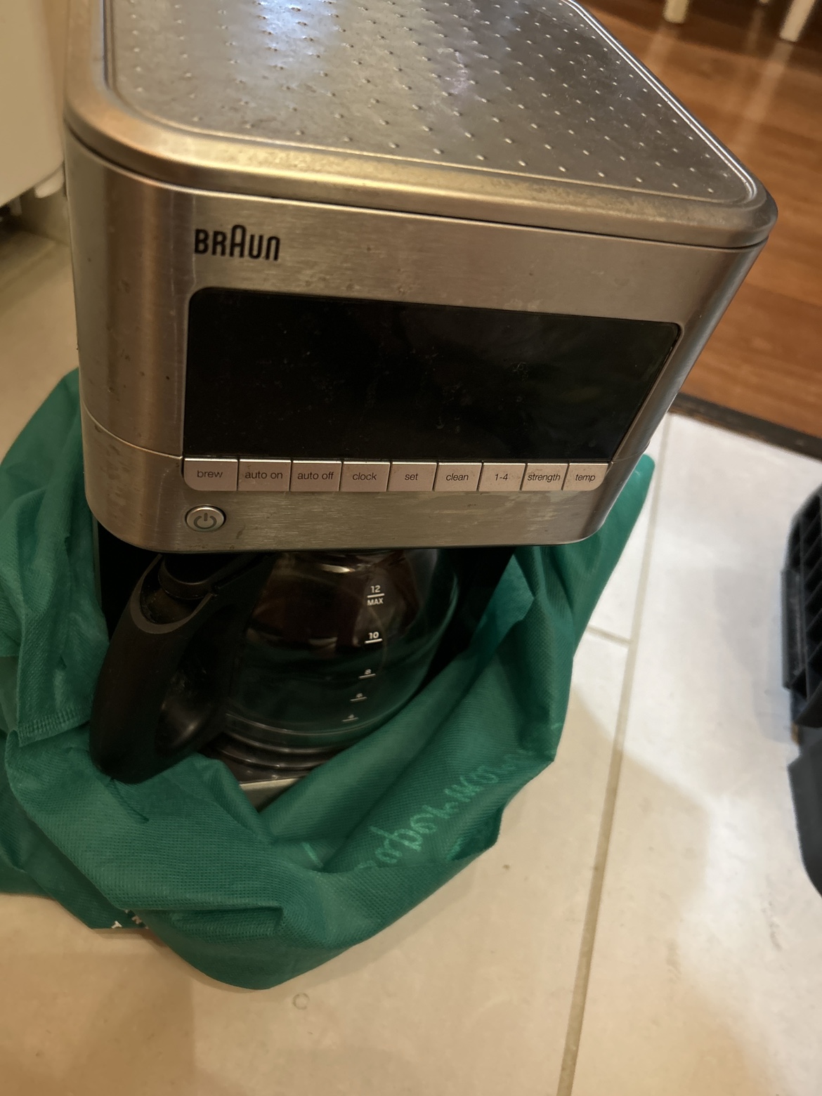 Braun coffee machine thumbnail