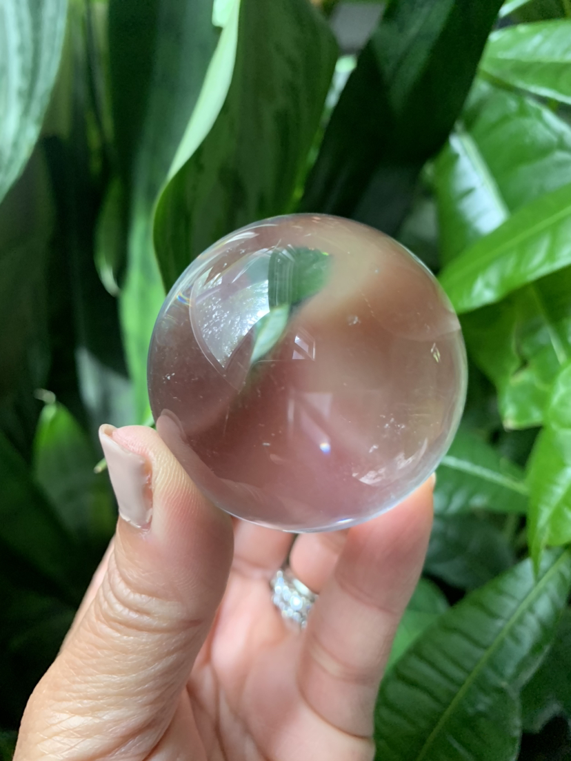 Small Clear quartz sphere | crystal thumbnail