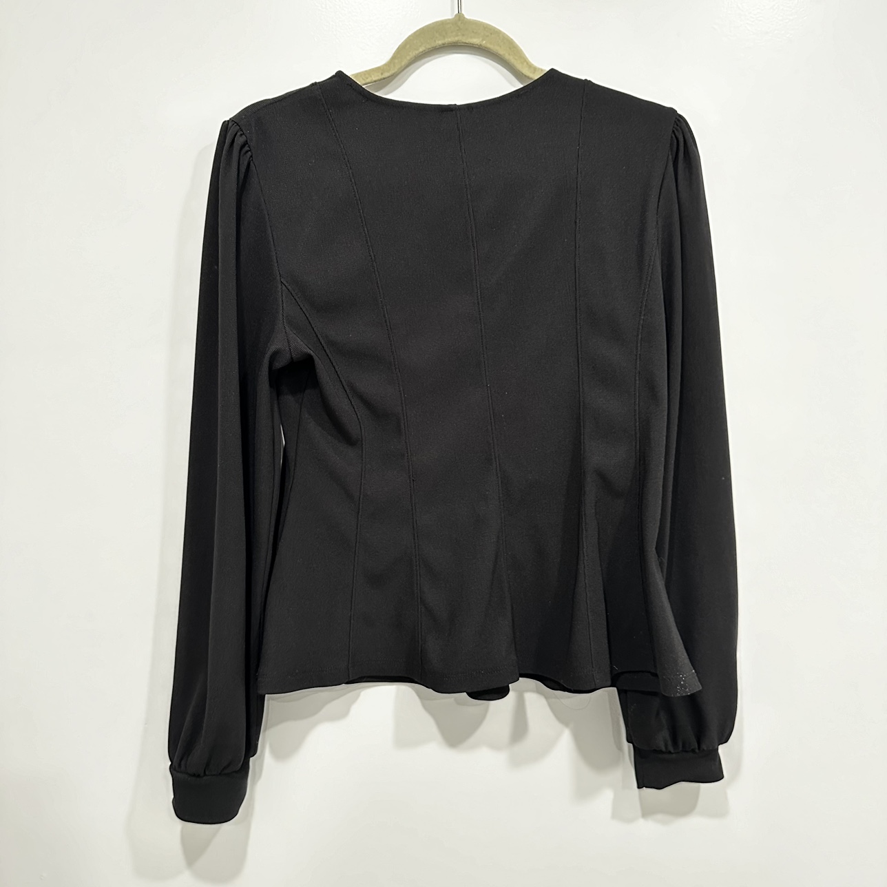 Black H&M Peplum Top image indicator(2)