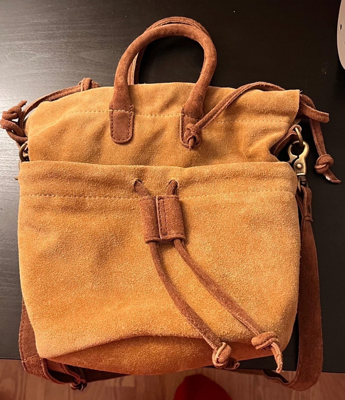 Women leather purse from free people thumbnail