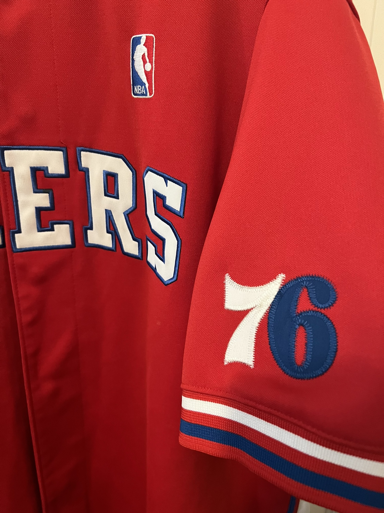 Vintage Nike Philadelphia 76ers Sixers Warmup Jacket - photo 2