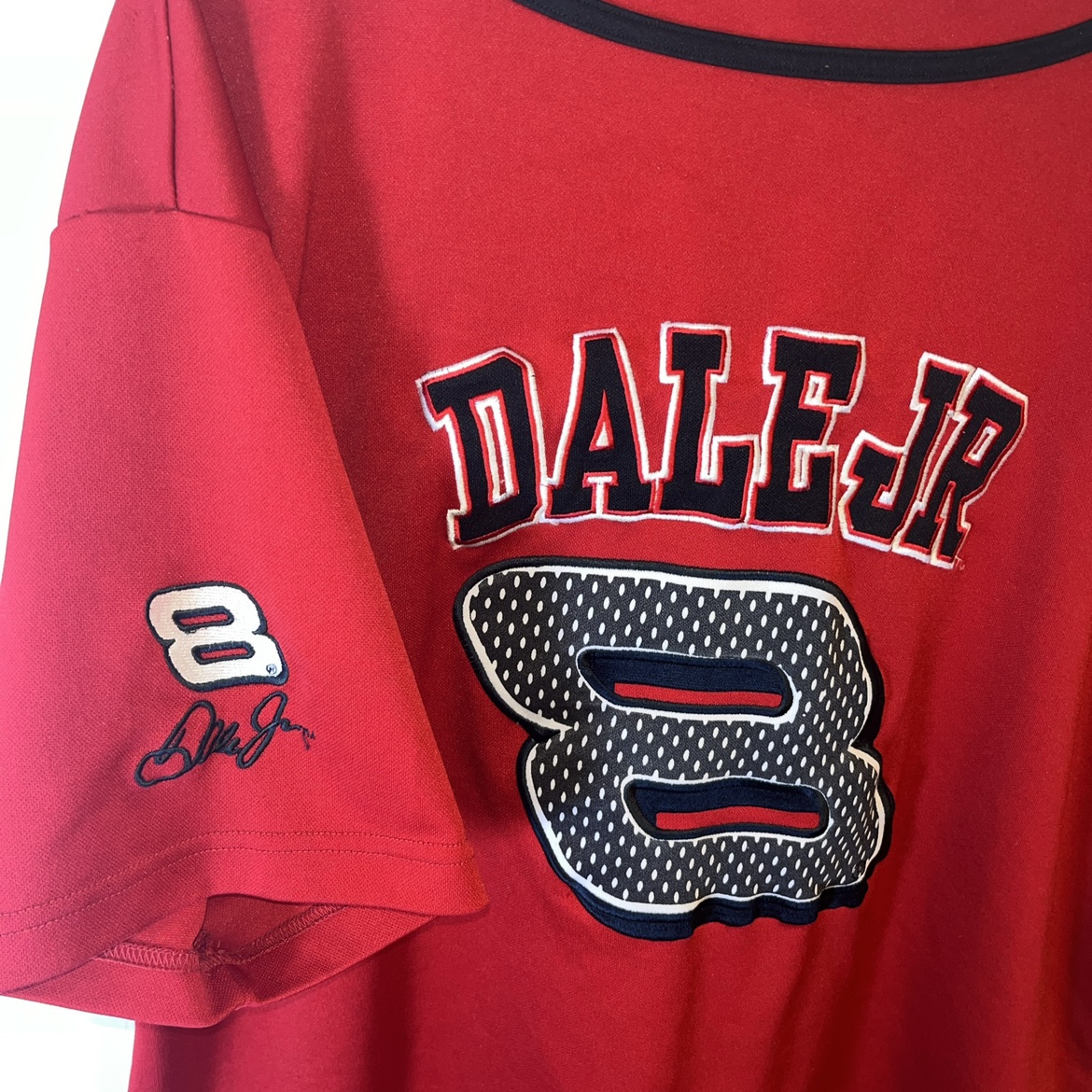 Dale Earnhardt Jr Winner’s Circle Budweiser Jersey Tshirt❤️ image indicator(5)