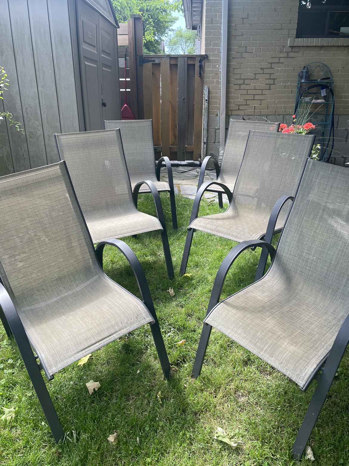 Patio Dining Chairs - 6
