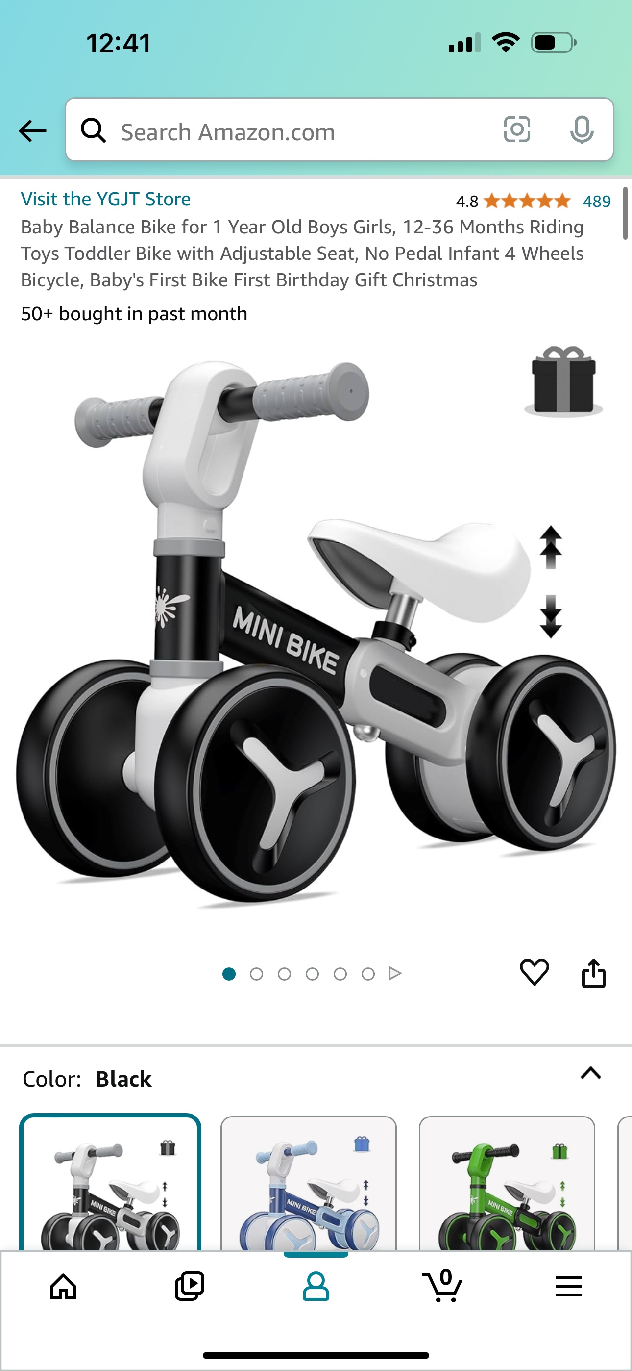 Baby balance bike - photo 2