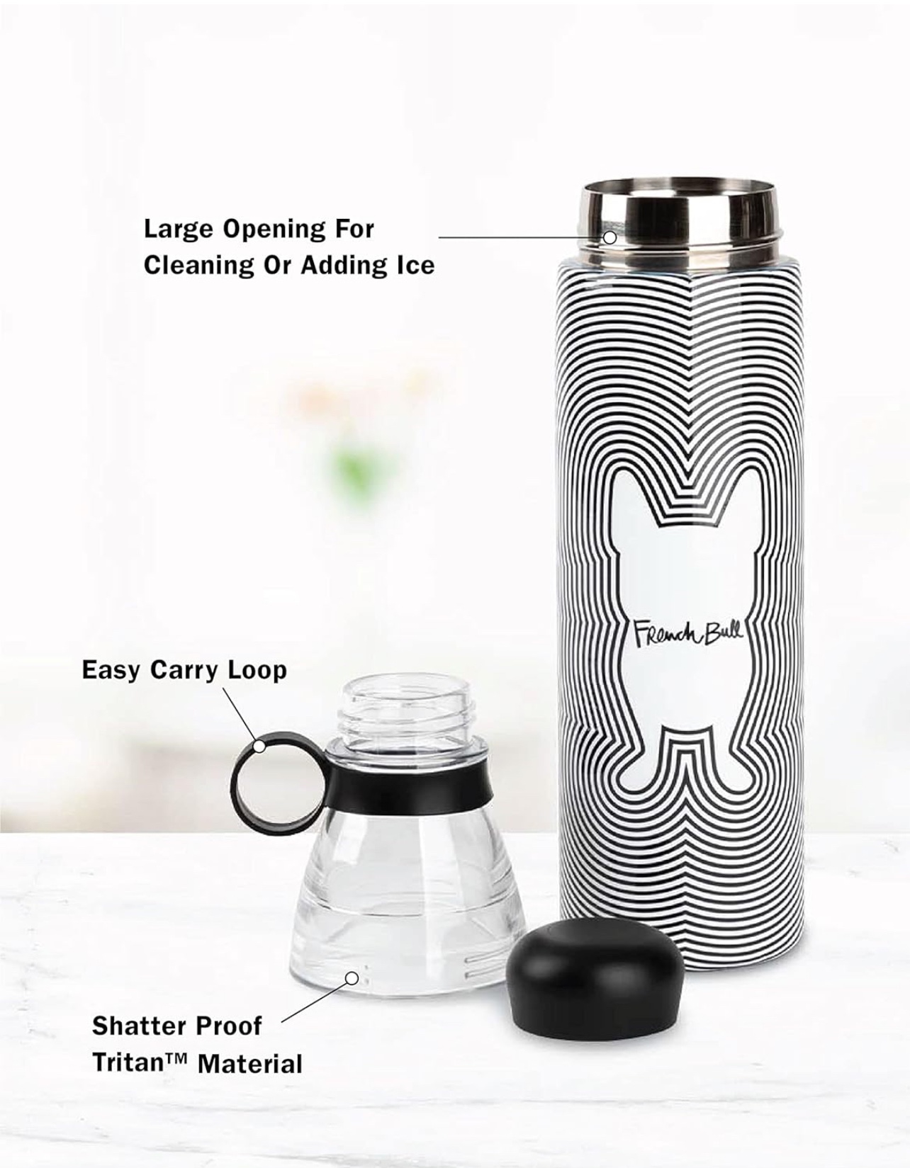 High Quality Insulated Water Bottle by “French Bull” - photo 4