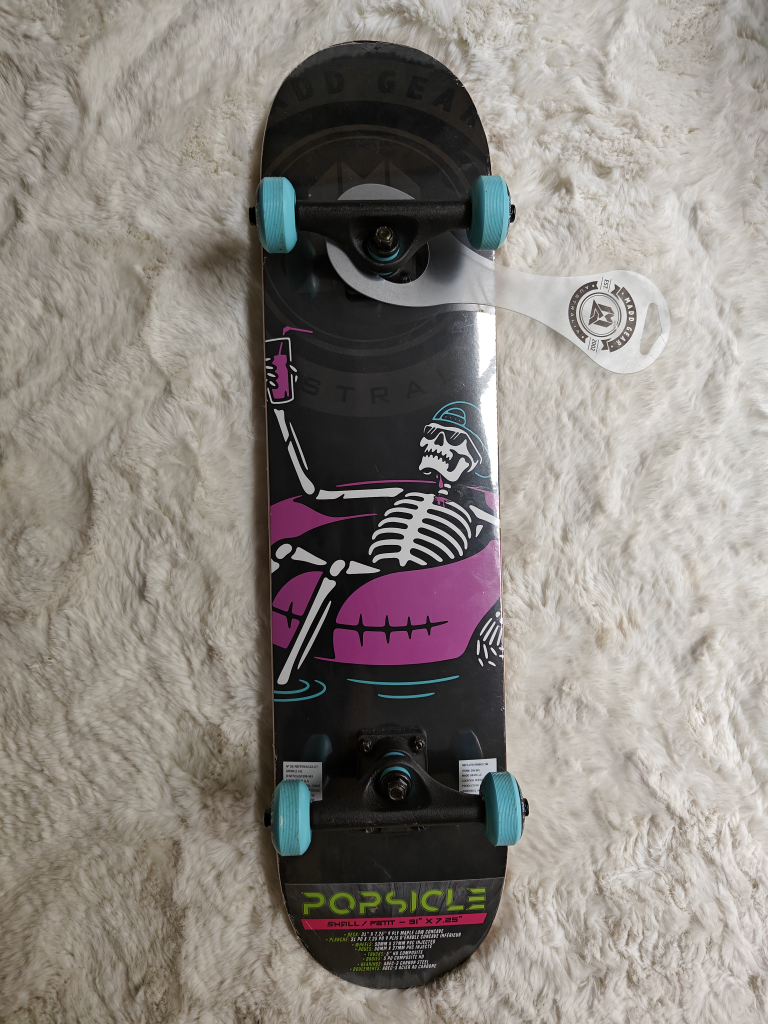 MADD GEAR 31" Double Kicktail Skateboard - Assorted, Alloy Truck - photo 2