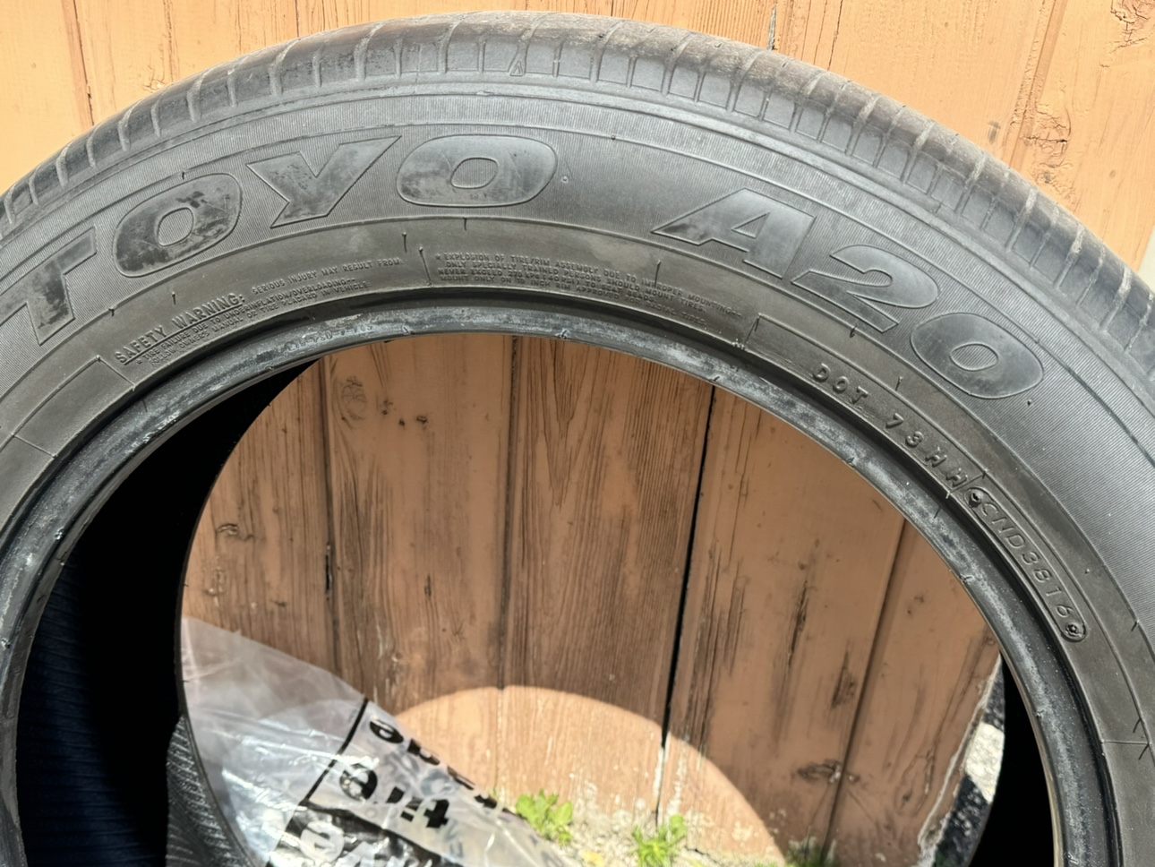 Set of 4 tires image indicator(4)