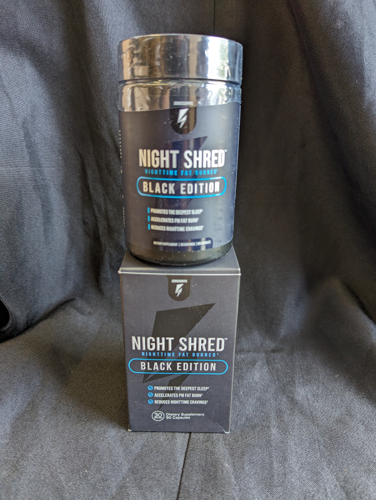 Night Shred Black Edition Fat Burner thumbnail