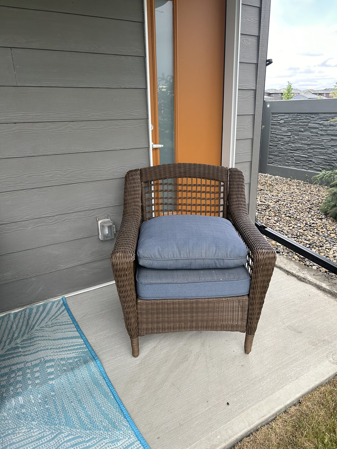 4 piece Patio wicker set - photo 3