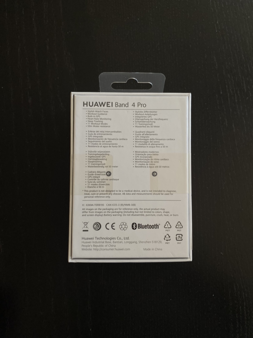 Black Huawei Band 4 Pro - photo 3