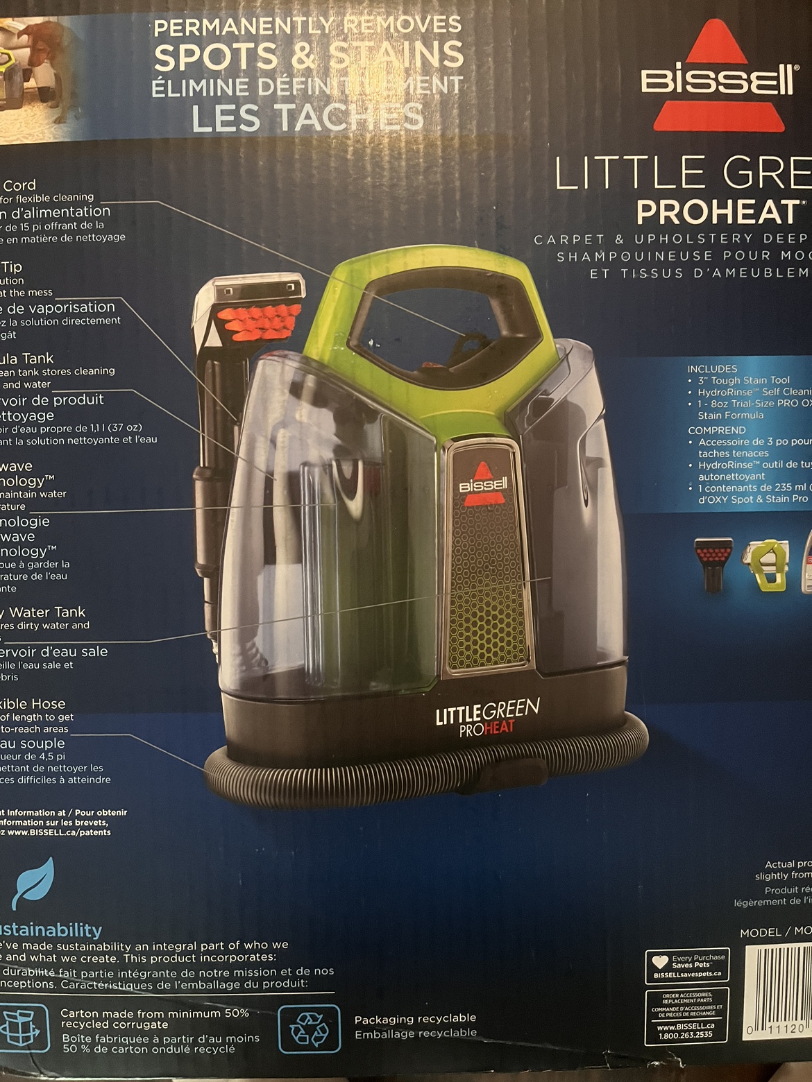 Bissel carpet and upholstery deep cleaner