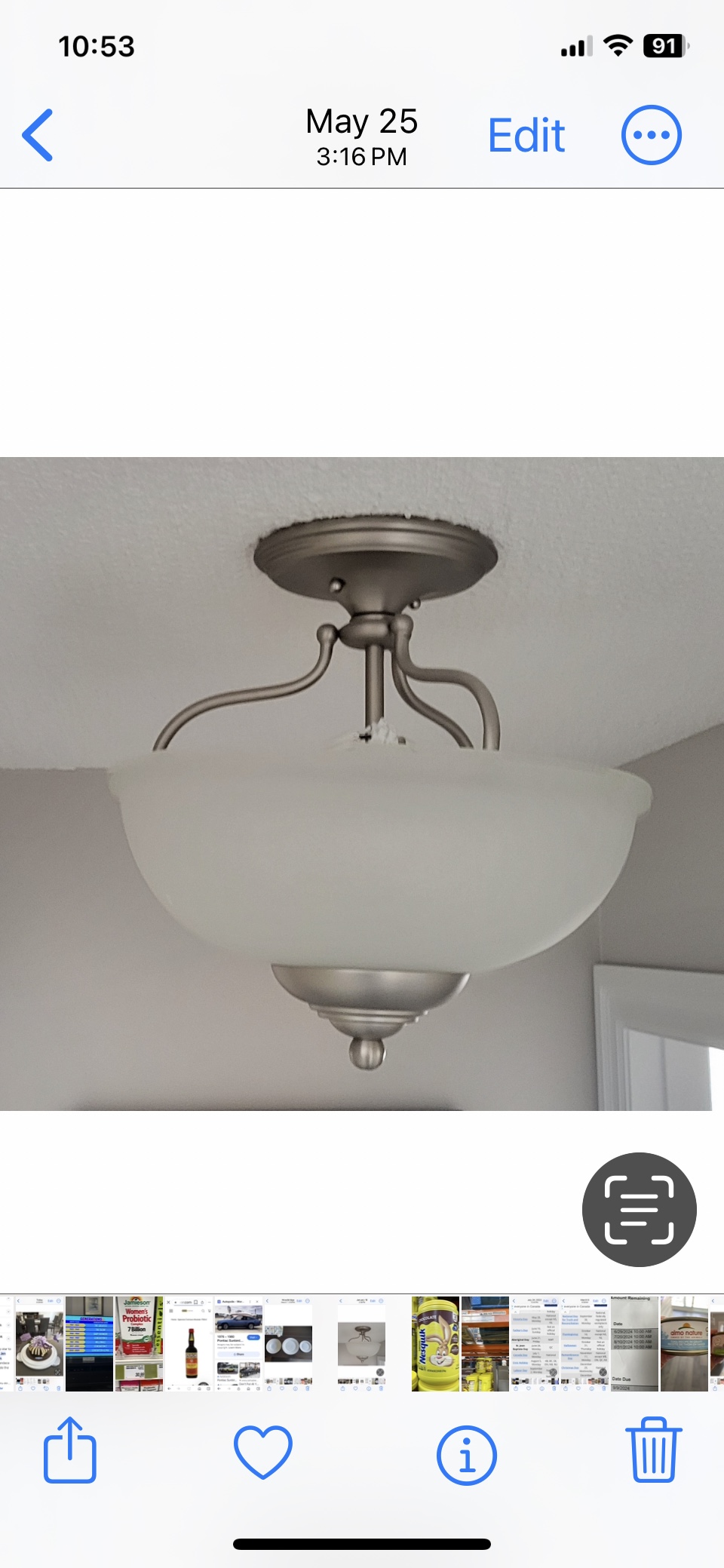 Ceiling fixture