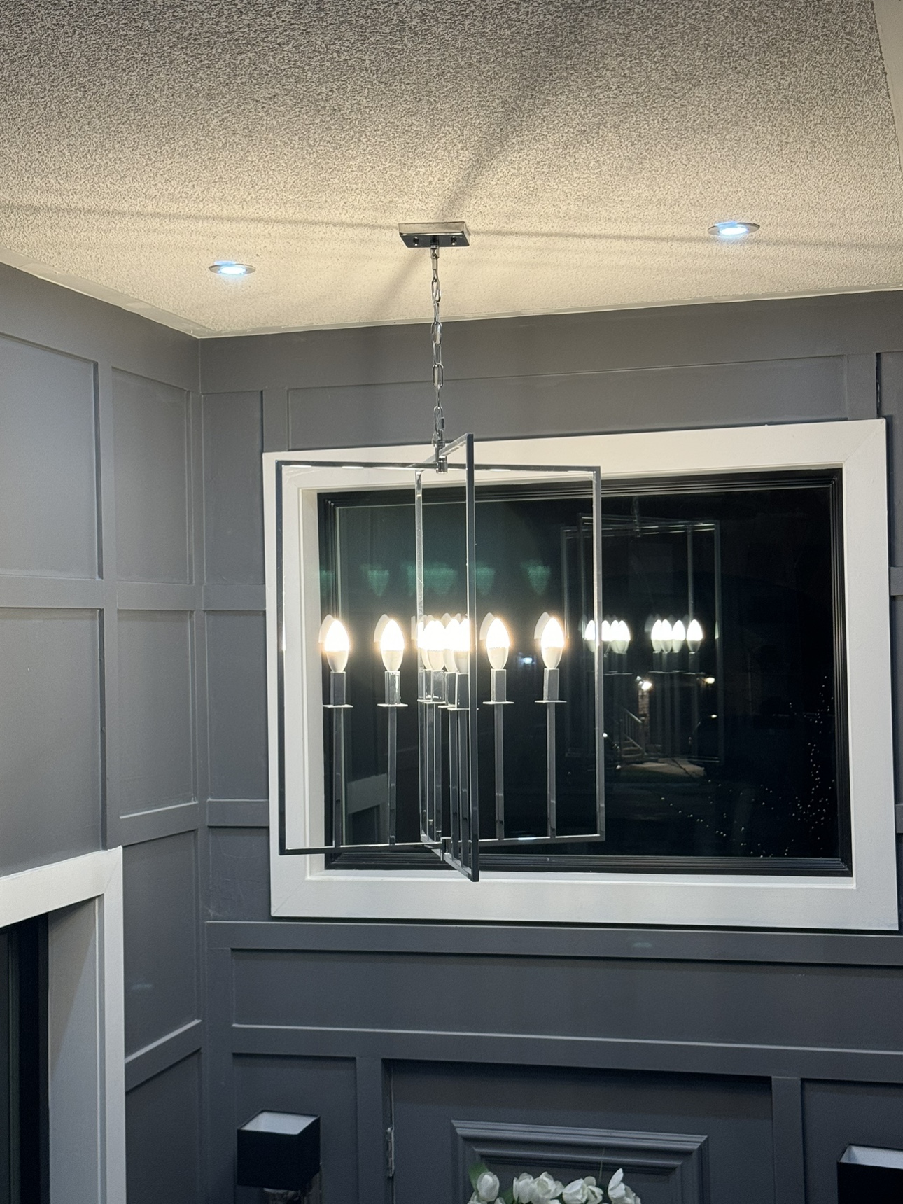 Gorgeous polished chrome light fixture thumbnail