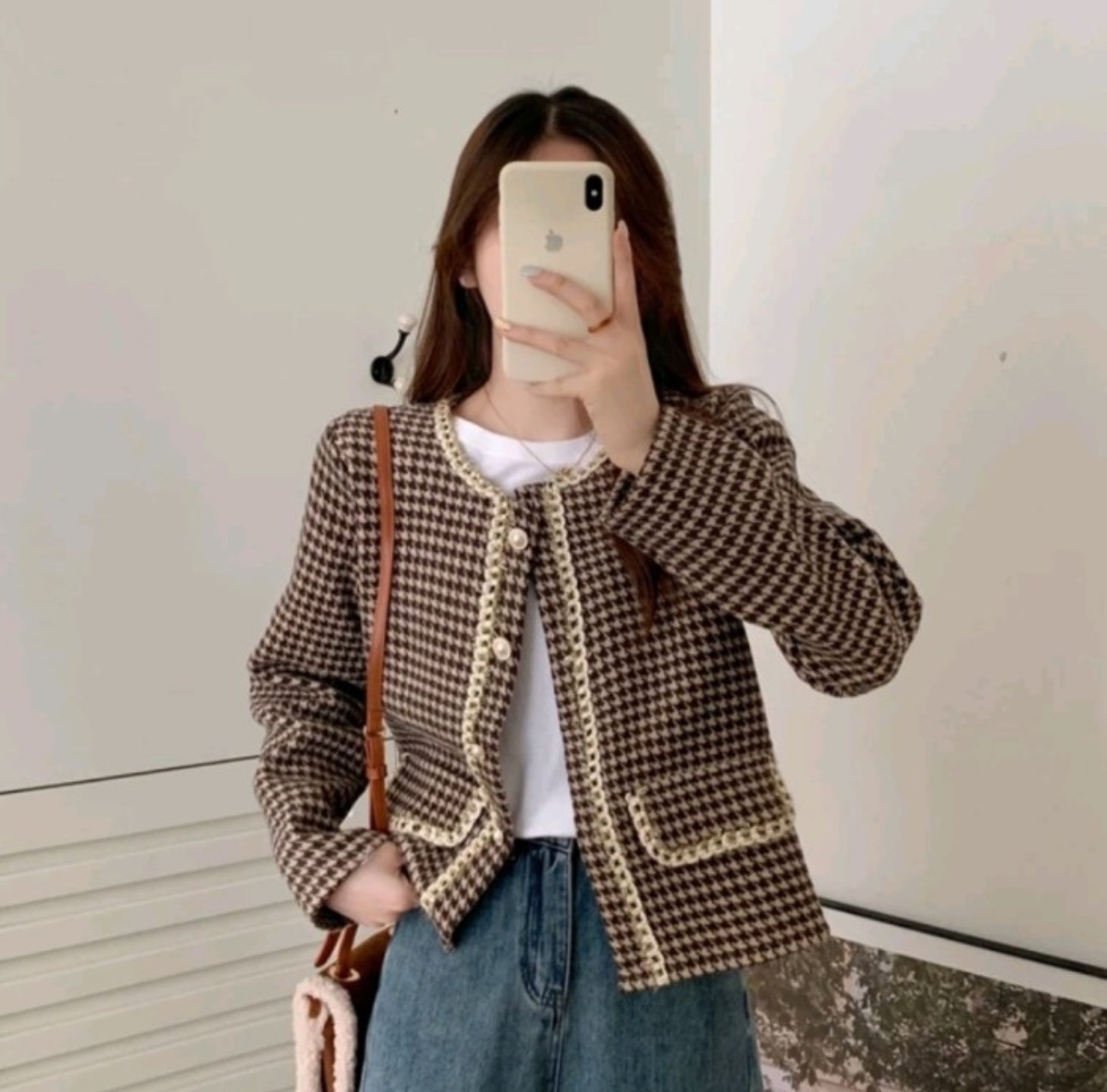 Korean blazer tweed - photo 2