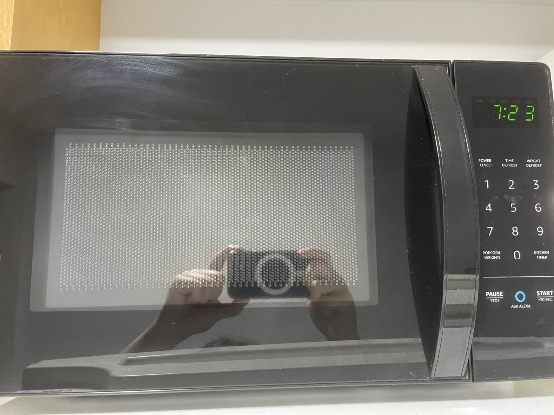 Amazon basic microwave with alexa