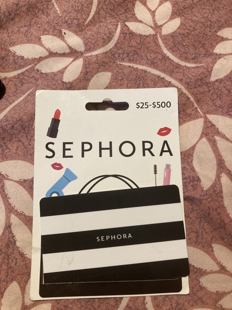 Sephora gift card