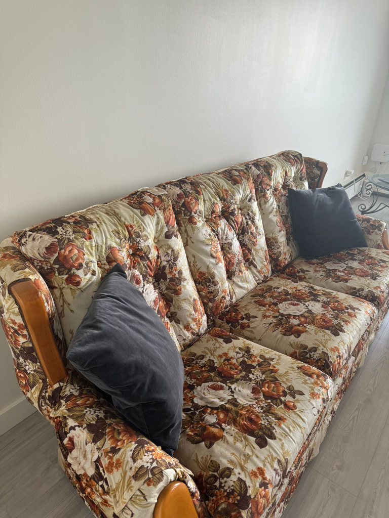 sofa and armchair