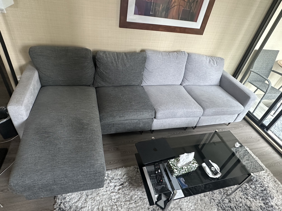 Wayfair sofa 1 year usage only