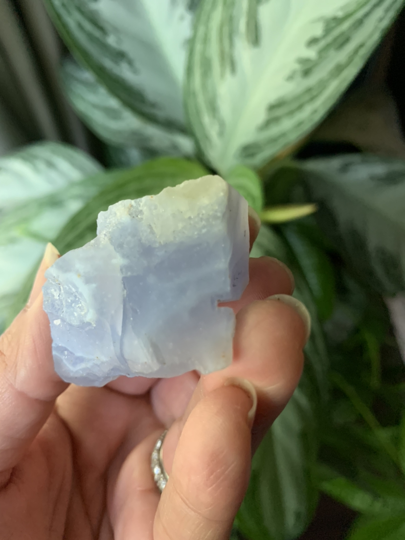 Blue lace agate specimen (a) | crystal image indicator(6)